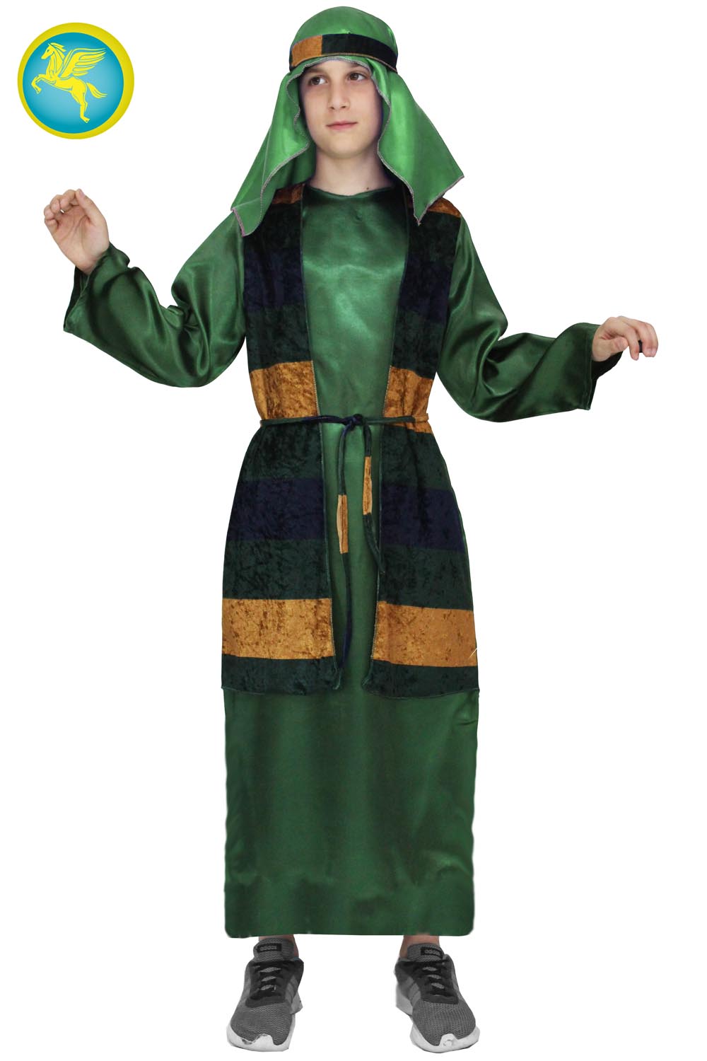 PASTORE PRESEPE VERDE BAMBINO